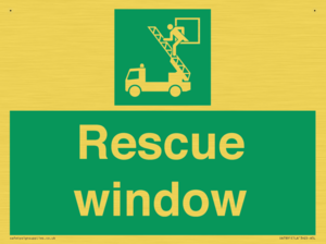 Rescue window